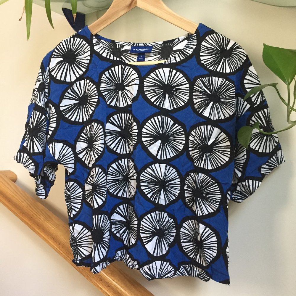 Marimekko crop top